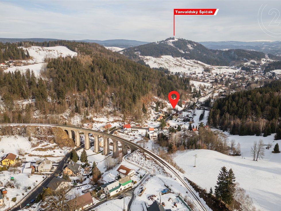 Prodej stavební parcely 4784 m², Smržovka