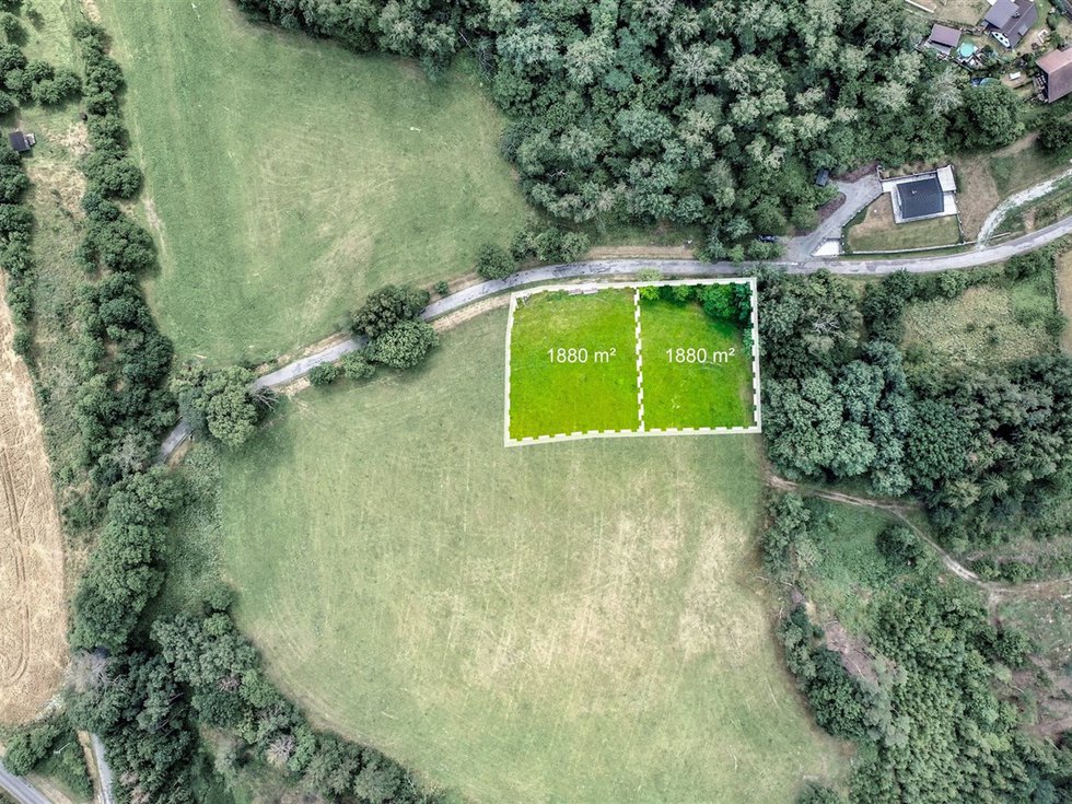 Prodej stavební parcely 1880 m², Bělá pod Bezdězem