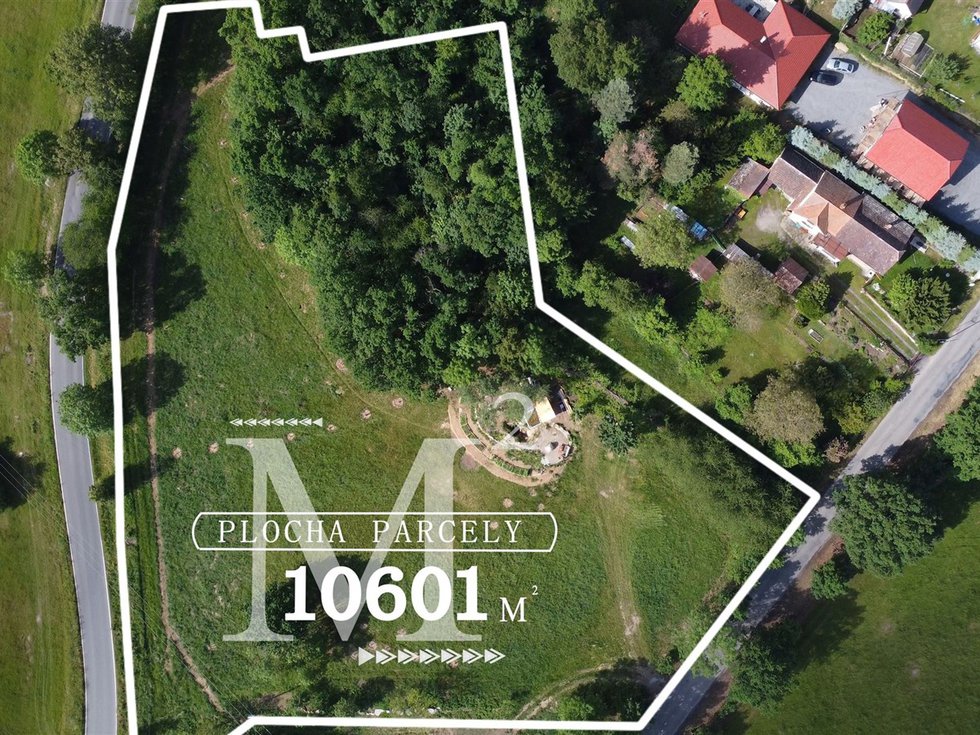 Prodej stavební parcely 10601 m², Vysoký Chlumec