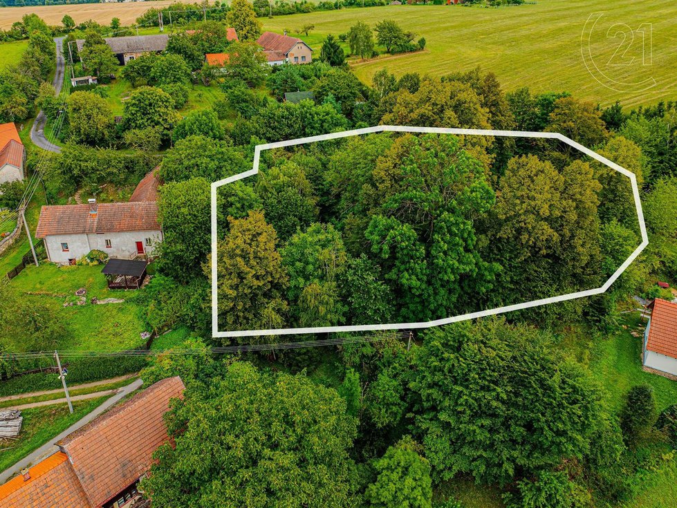 Prodej stavební parcely 1462 m², Vilémov