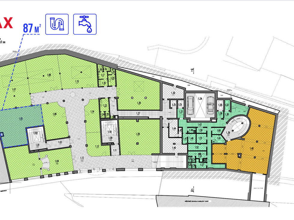 Prodej obchodu 87 m², Karlovy Vary