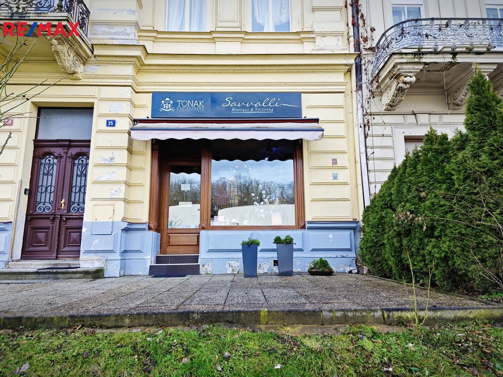 Pronájem obchodu 55 m², Karlovy Vary