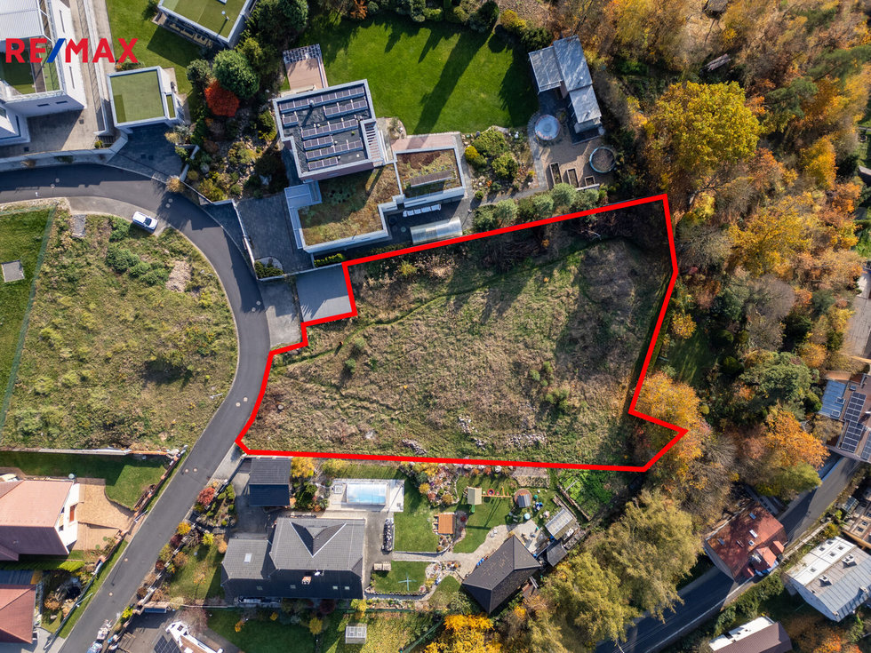Prodej stavební parcely 2286 m², Dalovice