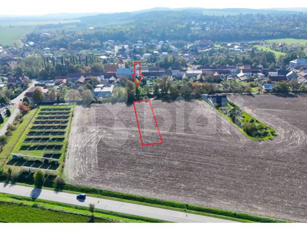 Prodej stavební parcely 1000 m², Mostkovice