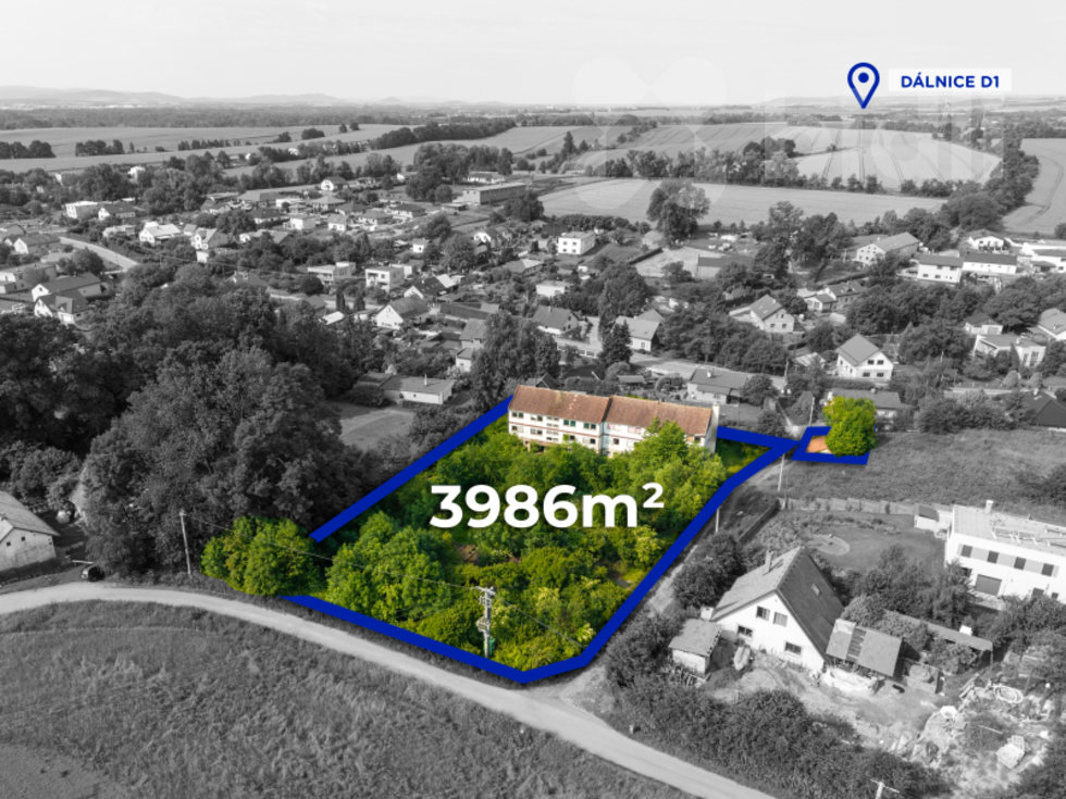 Prodej ostatních pozemků 3986 m², Jistebník