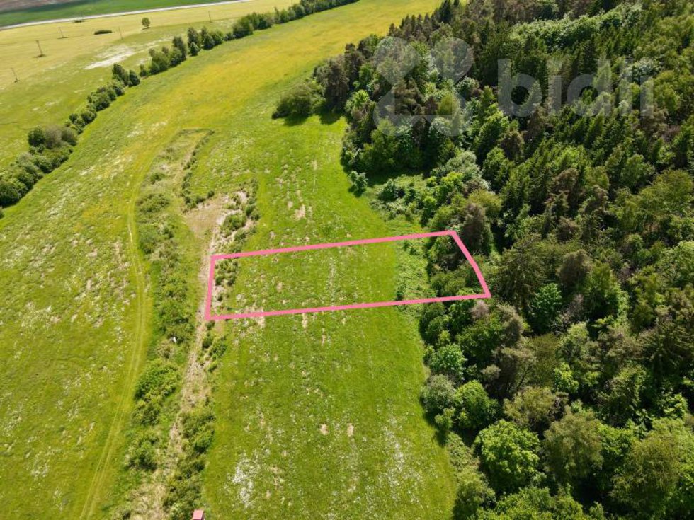 Prodej stavební parcely 1733 m², Bezděkov