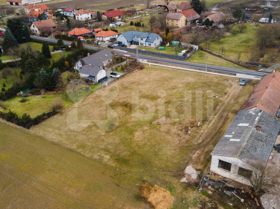 Prodej stavební parcely 1163 m², Chvojenec