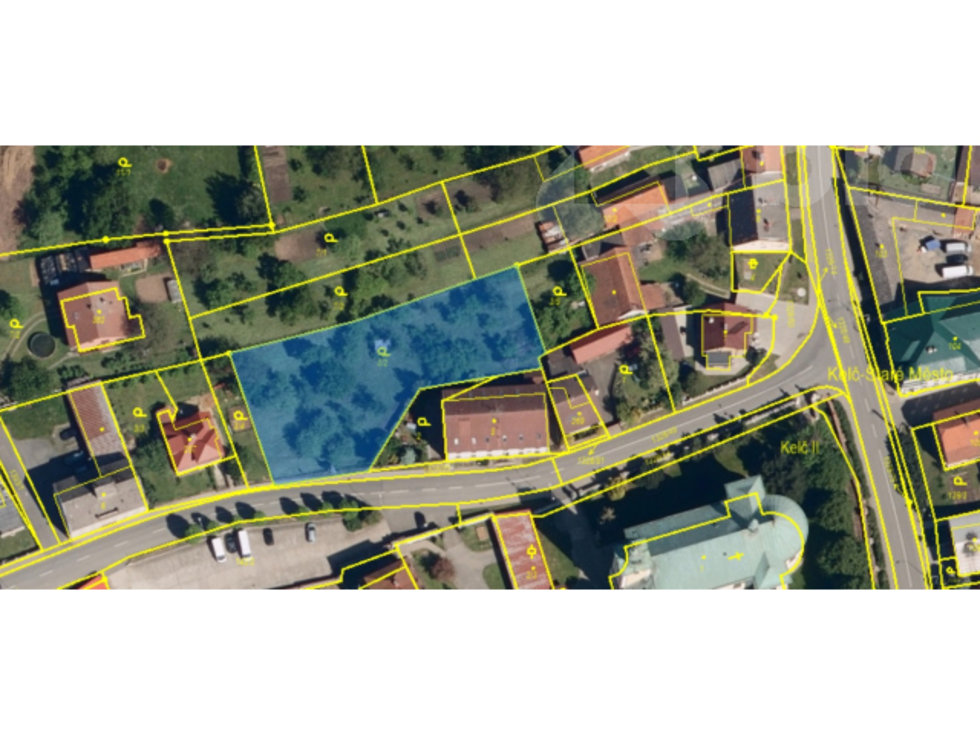 Prodej stavební parcely 1683 m², Kelč