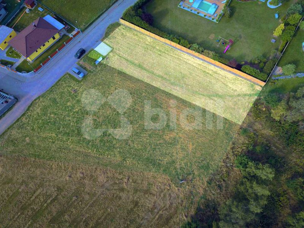 Prodej stavební parcely 934 m², Srubec