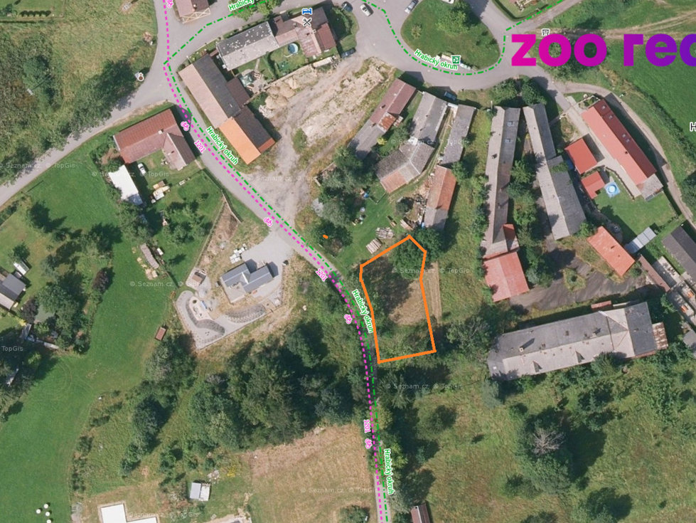 Prodej stavební parcely 984 m², Vimperk