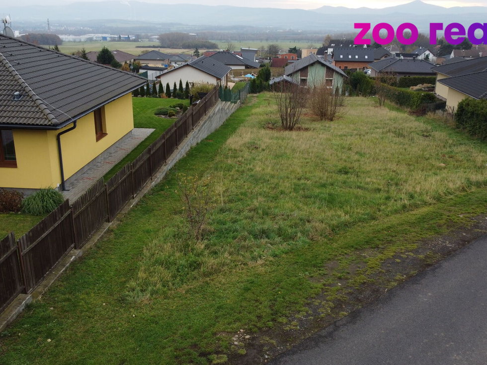 Prodej stavební parcely 1147 m², Krupka