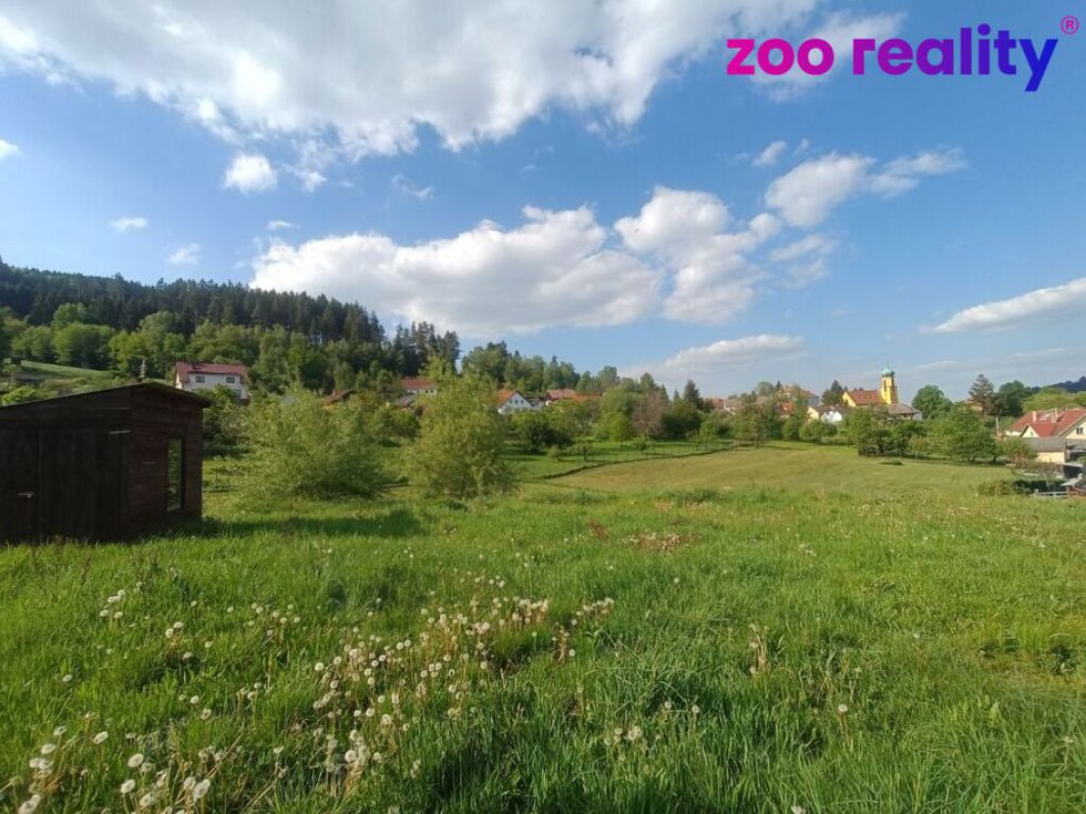 Prodej stavební parcely 1511 m², Větřní