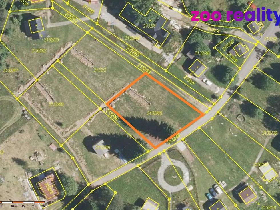 Prodej stavební parcely 761 m², Vimperk