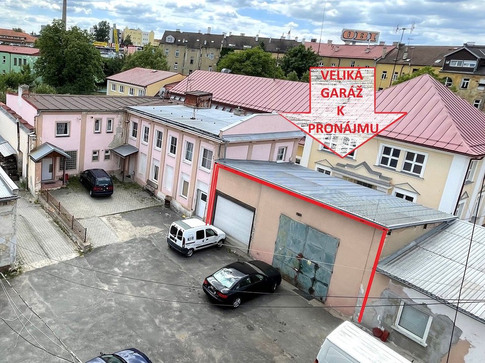 Pronájem garáže 78 m², Cheb