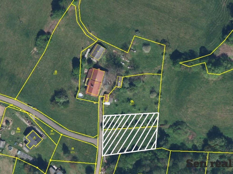 Prodej stavební parcely 1350 m², Liberk