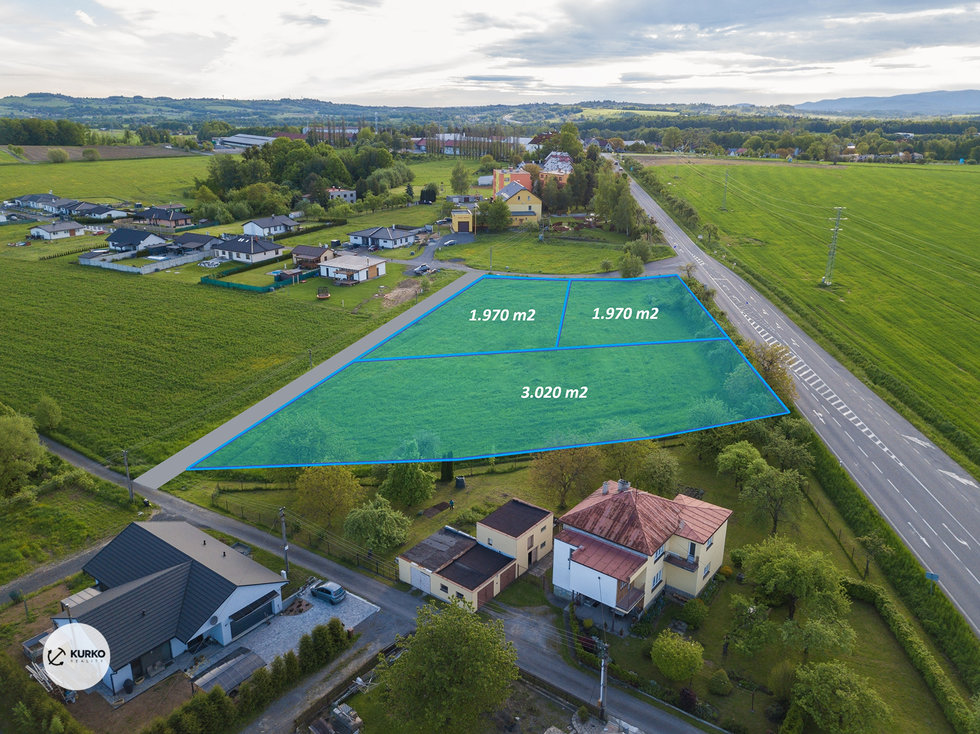 Prodej komerčního pozemku 1970 m², Horní Tošanovice