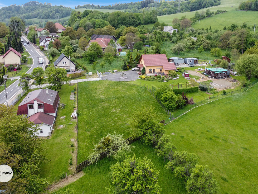 Prodej stavební parcely 1181 m², Palkovice