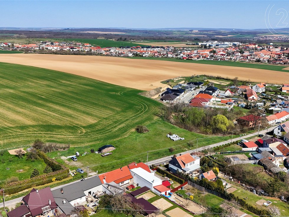 Prodej stavební parcely 1133 m², Višňové