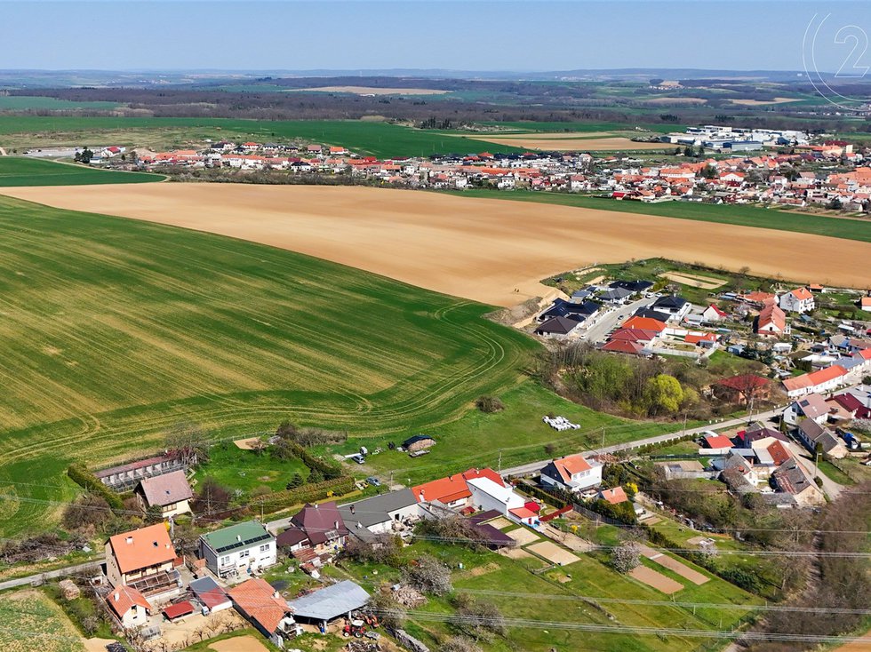 Prodej stavební parcely 566 m², Višňové