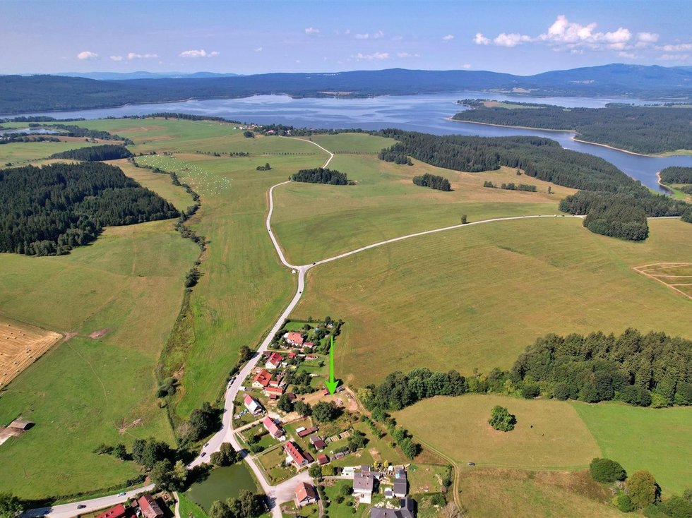 Prodej stavební parcely 1554 m², Frymburk