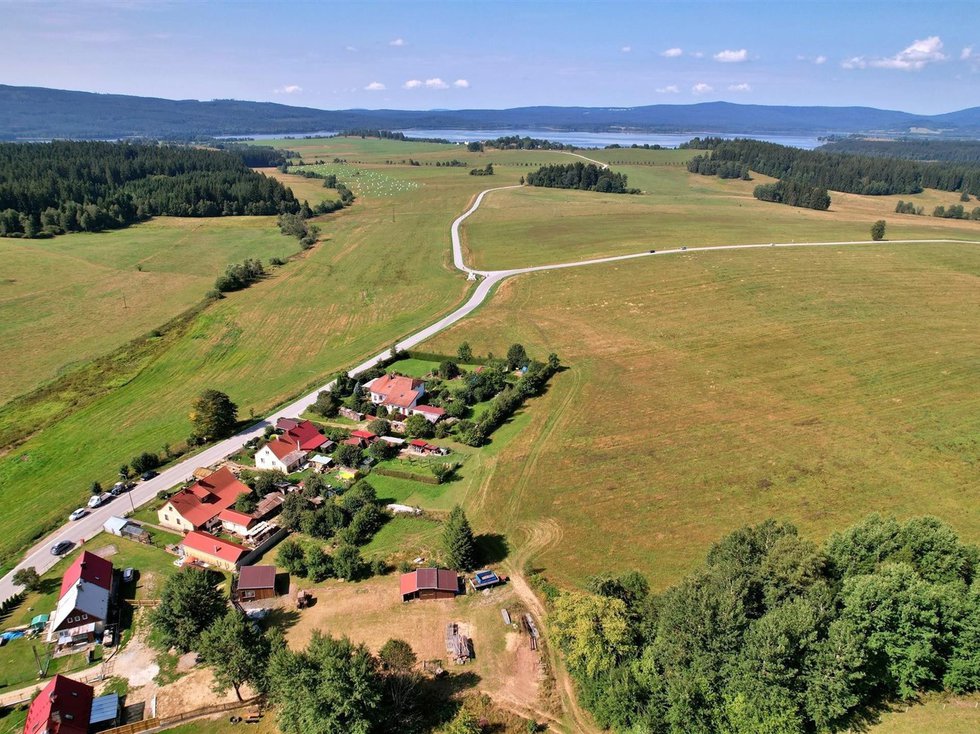 Prodej stavební parcely 1554 m², Frymburk