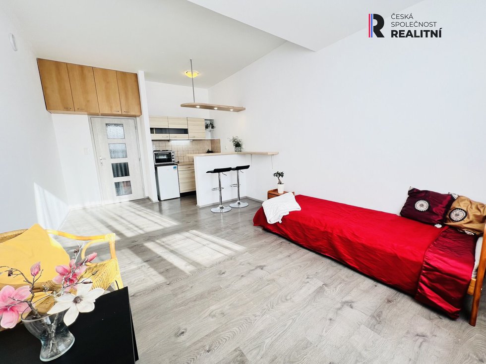 Pronájem bytu 1+kk, garsoniery 27 m², Brno