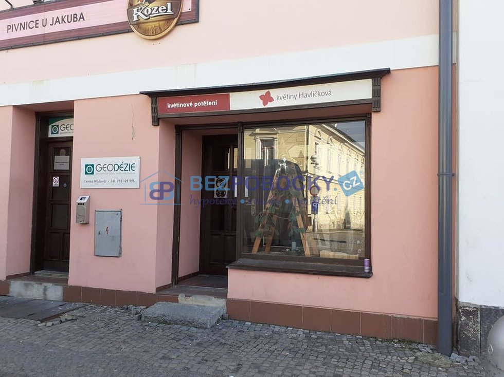 Pronájem obchodu 45 m², Přibyslav