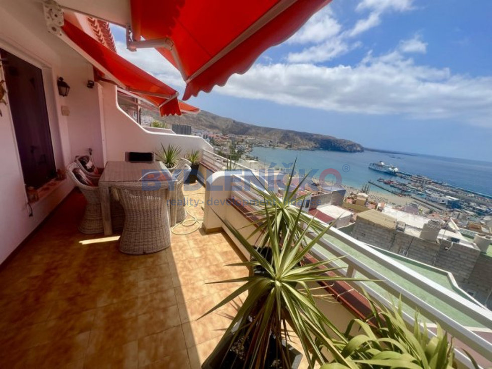 1.jpg  Prodej bytu 3kk s nádherným výhledem na pláž a moře, Los Cristianos, Tenerife,