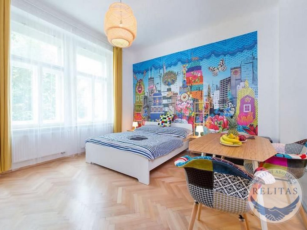 Pronájem bytu 1+kk, garsoniery 35 m², Praha