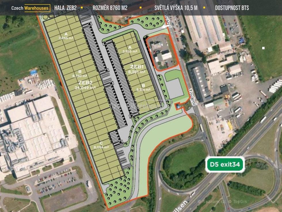 Pronájem Ostatních komerčních prostor 8760 m², Žebrák