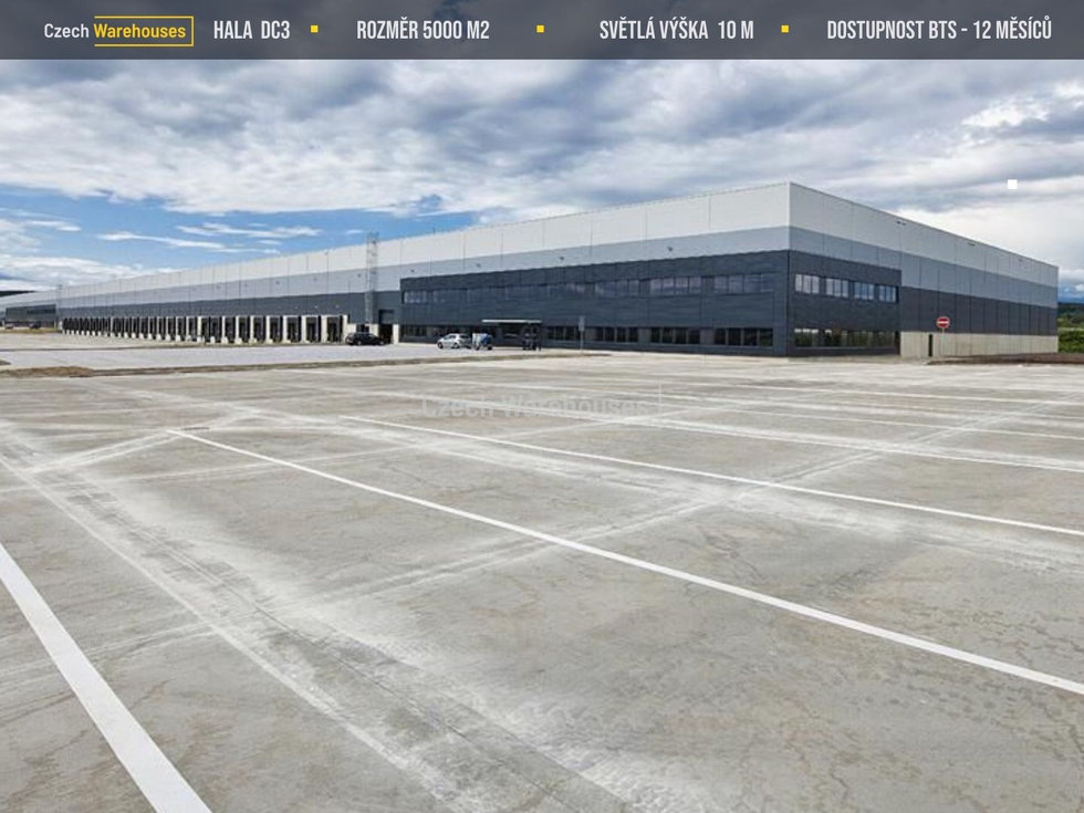 Pronájem skladu 5010 m², Přehýšov