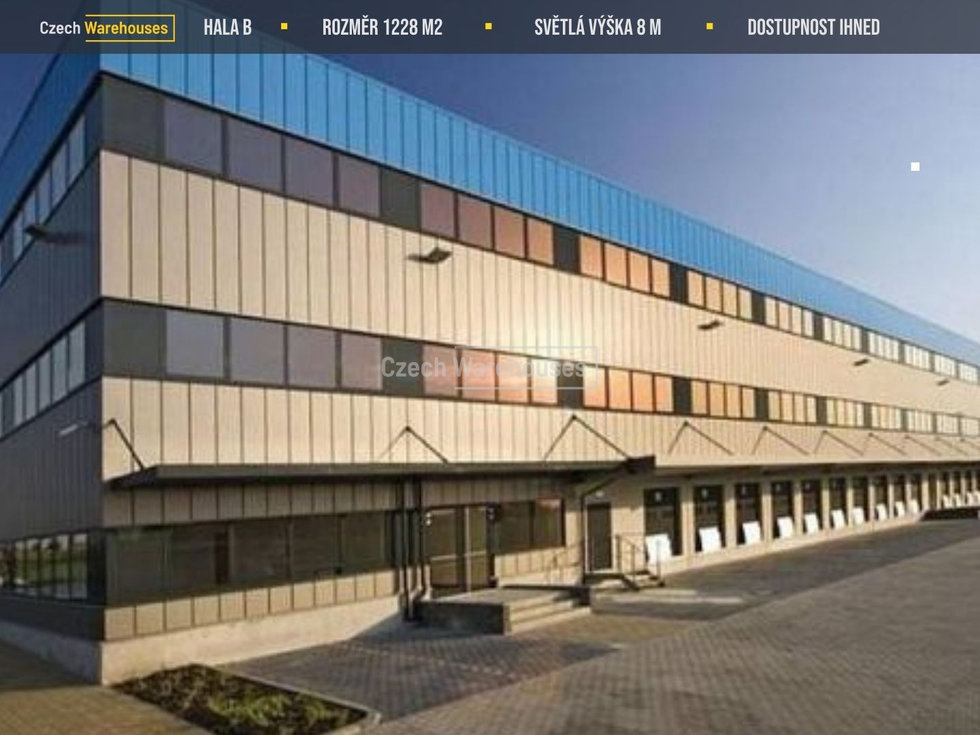 Pronájem skladu 1238 m², Chrášťany