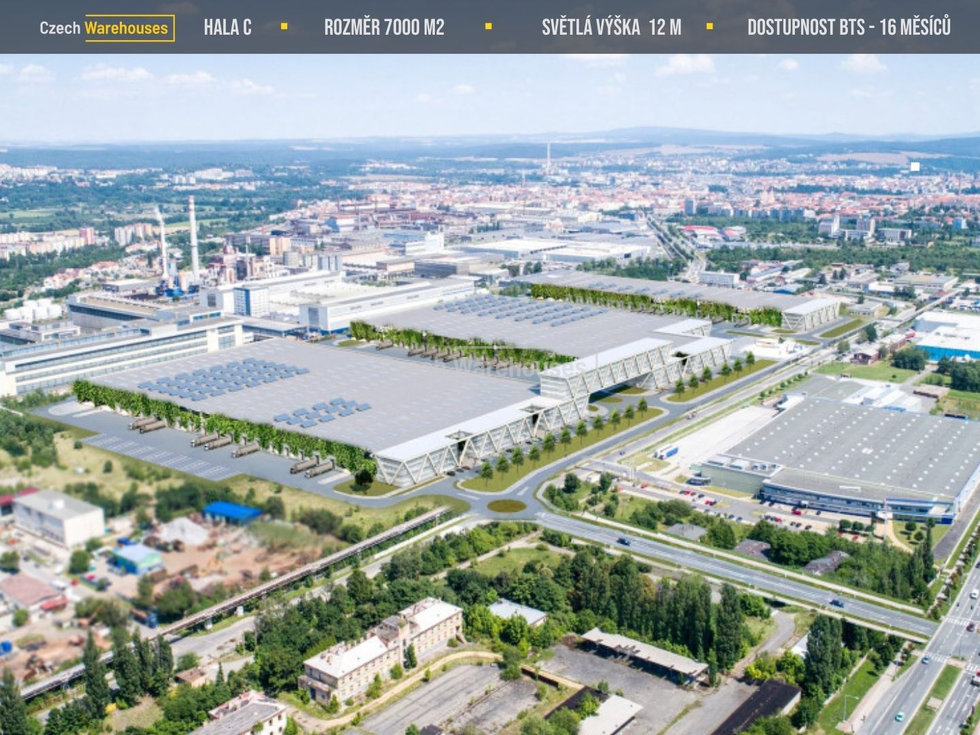 Pronájem Ostatních komerčních prostor 12000 m², Plzeň