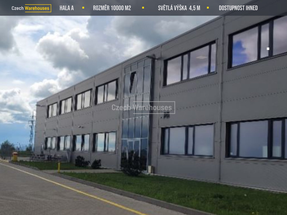 Pronájem skladu 10010 m², Most