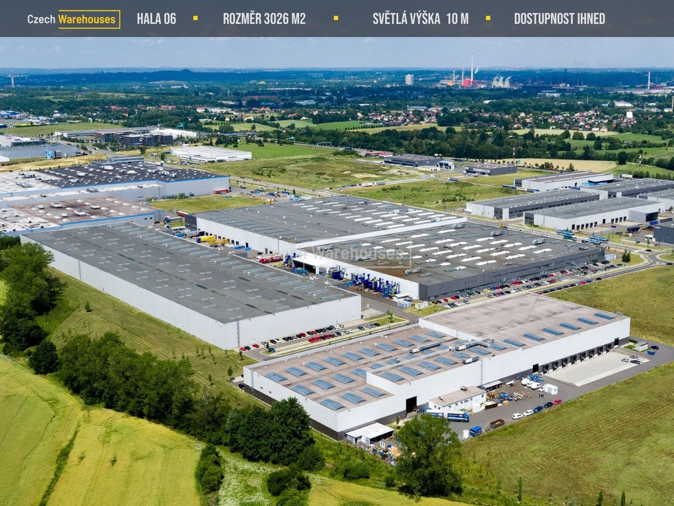 Pronájem Ostatních komerčních prostor 3026 m², Ostrava