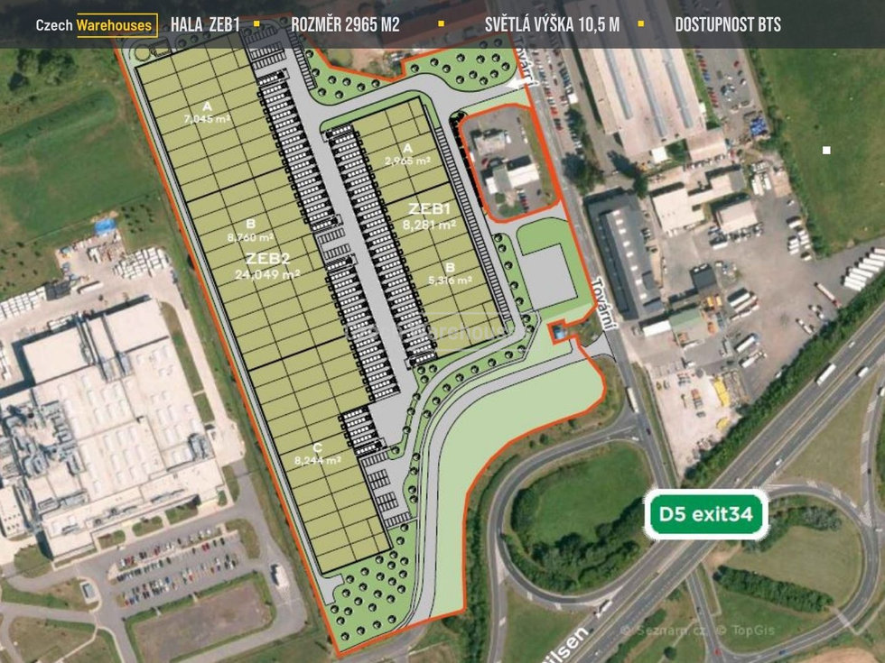 Pronájem Ostatních komerčních prostor 2965 m², Žebrák