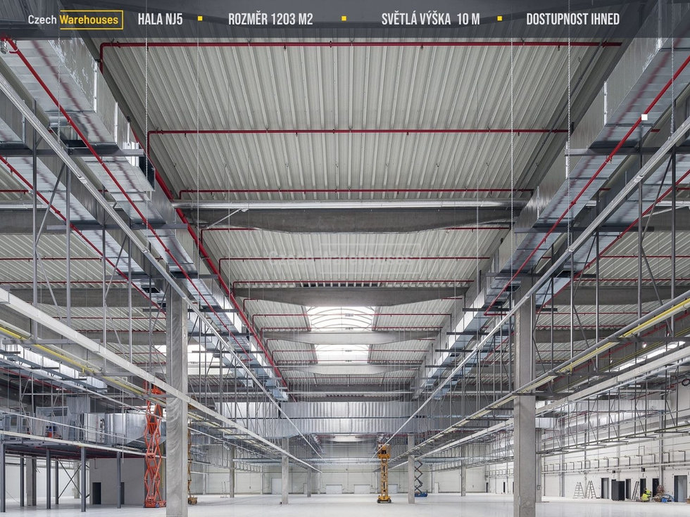 Pronájem skladu 1203 m², Nový Jičín