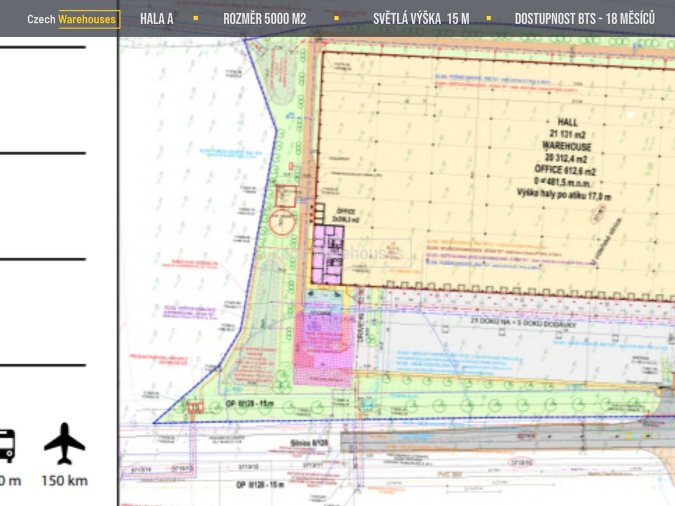 Pronájem skladu 5000 m², Jindřichův Hradec