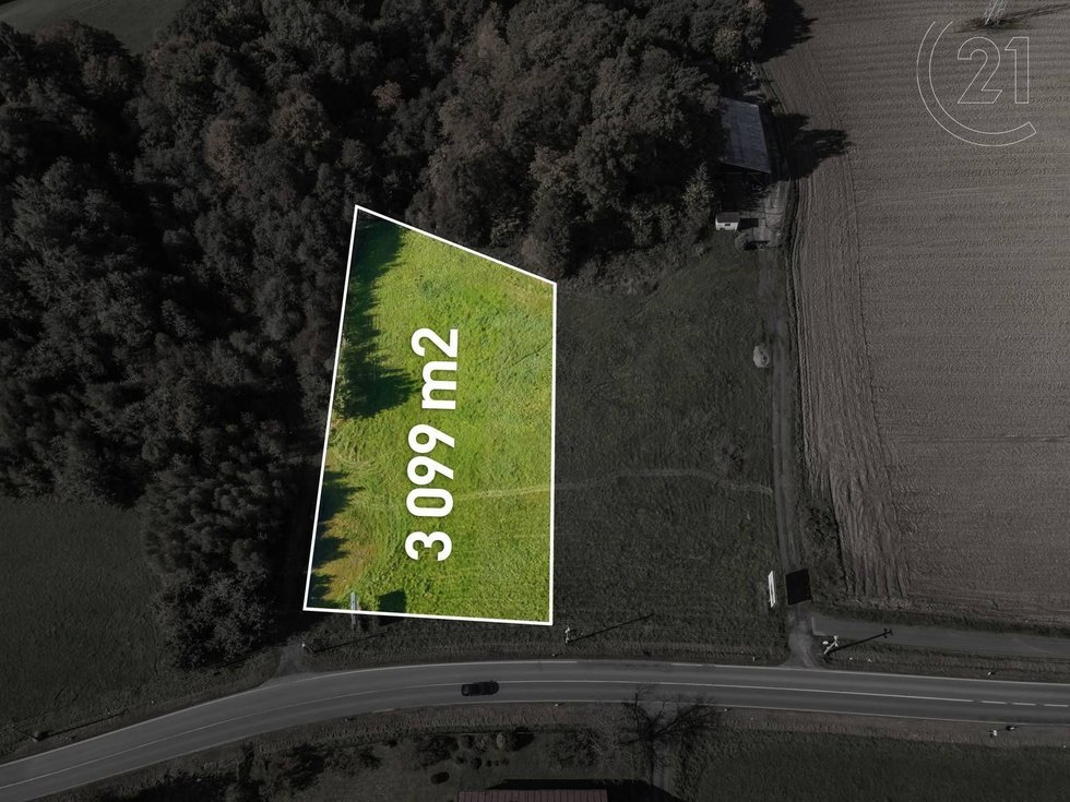 Prodej komerčního pozemku 3099 m², Sedliště