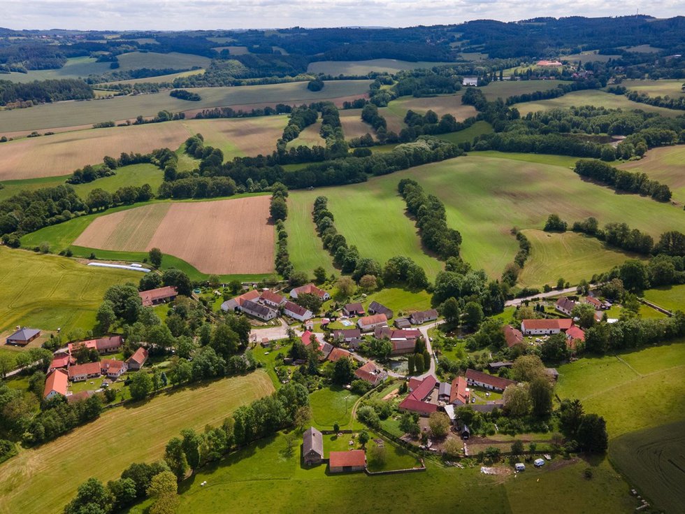 Prodej stavební parcely 2996 m², Sedlec-Prčice