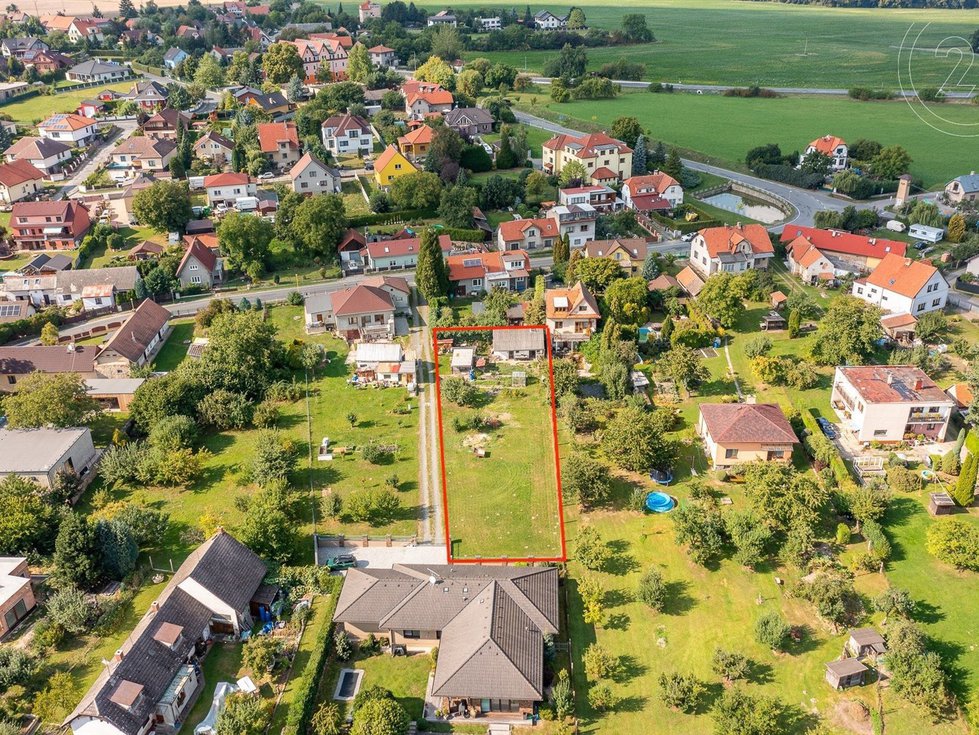 Prodej stavební parcely 911 m², Vyžlovka