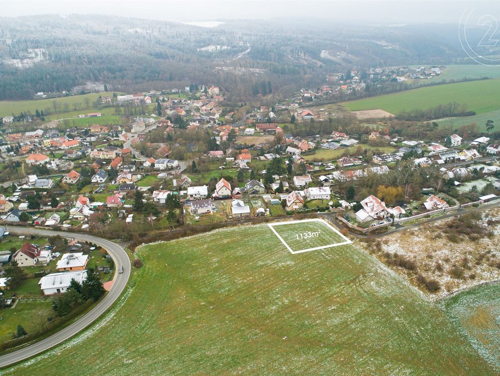 Prodej stavební parcely 1133 m², Libeř