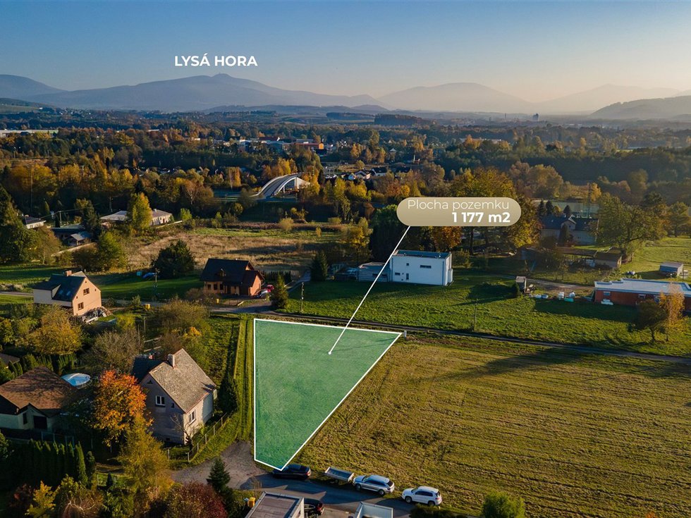 Prodej stavební parcely 1177 m², Frýdek-Místek