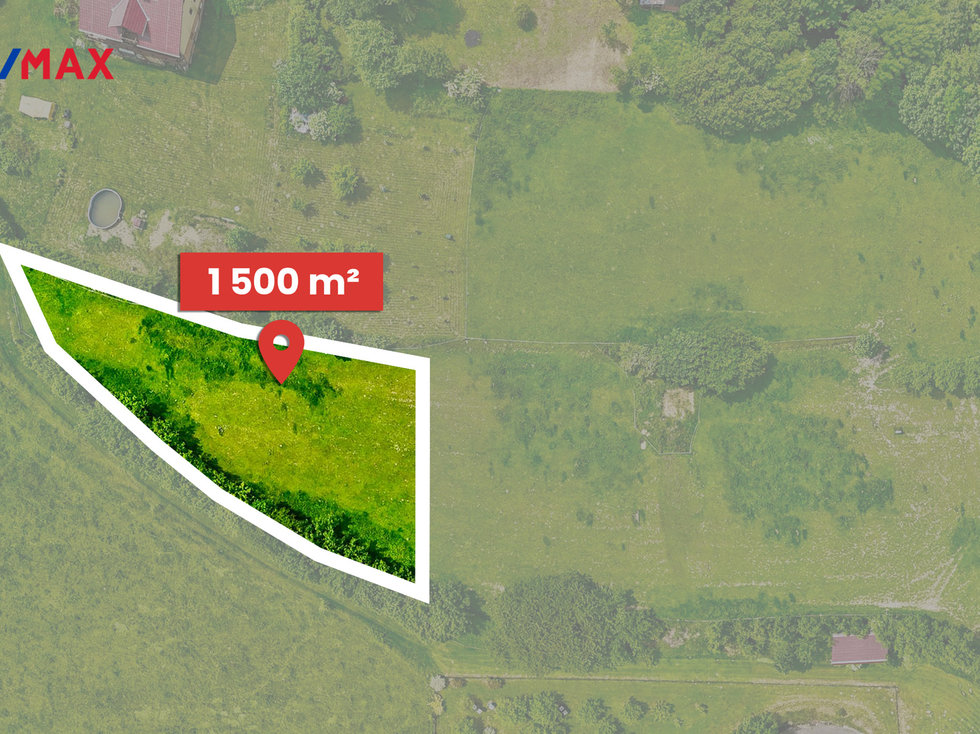 Prodej stavební parcely 1500 m², Mikulůvka