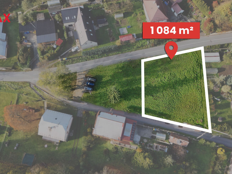 Prodej stavební parcely 1084 m², Domašov nad Bystřicí