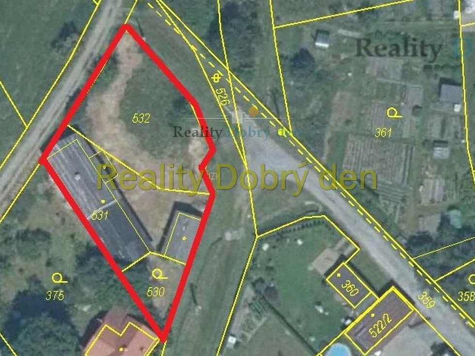 Prodej stavební parcely 863 m², Hradec nad Moravicí