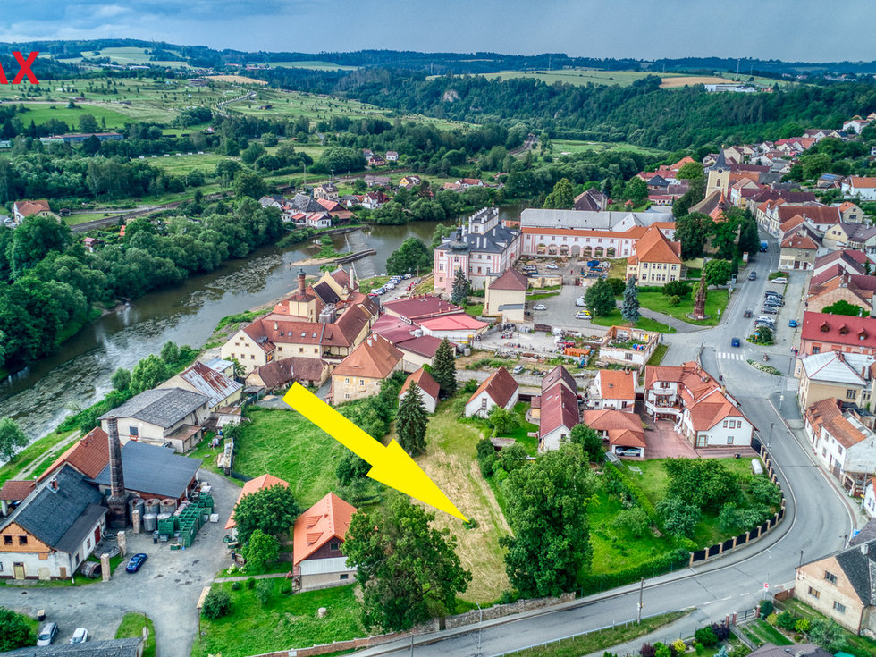 Prodej stavební parcely 1069 m², Kácov