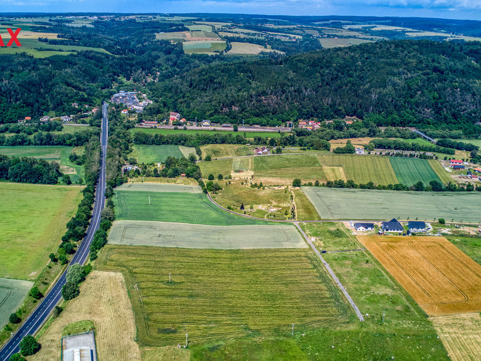 Prodej stavební parcely 1029 m², Kácov