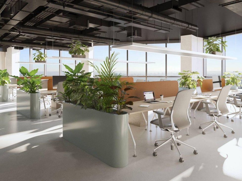 Pronájem kanceláře 159 m², Praha