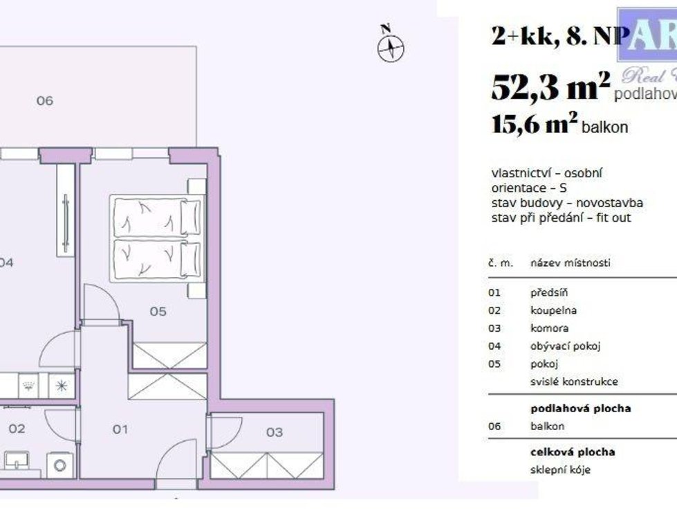 Prodej bytu 2+kk 68 m², Praha